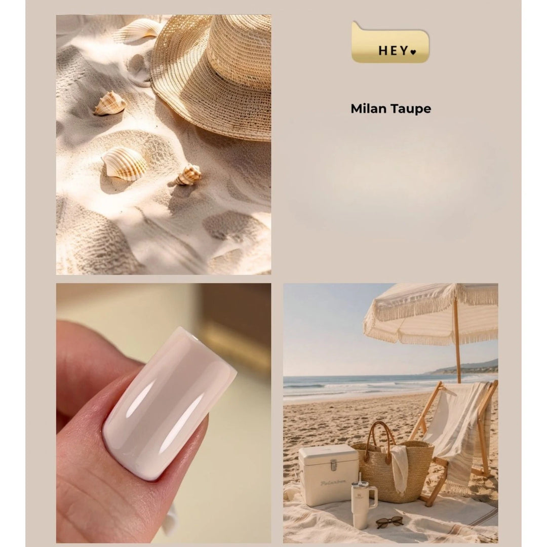 HEYLOVE Gel lak Milan Taupes 15 ml – fotka 2