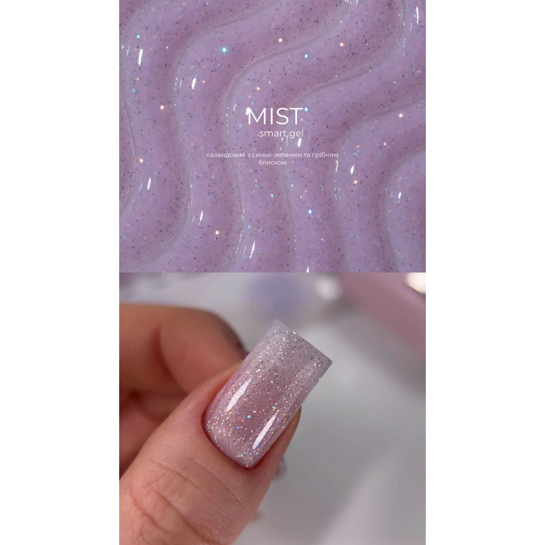 HEYLOVE Smart stavební gel „Mist“, 15 ml
