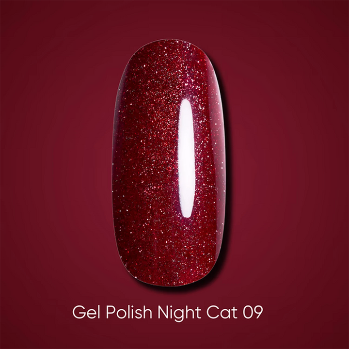 Dark Гель-лак Night Cat 09, 6 мл