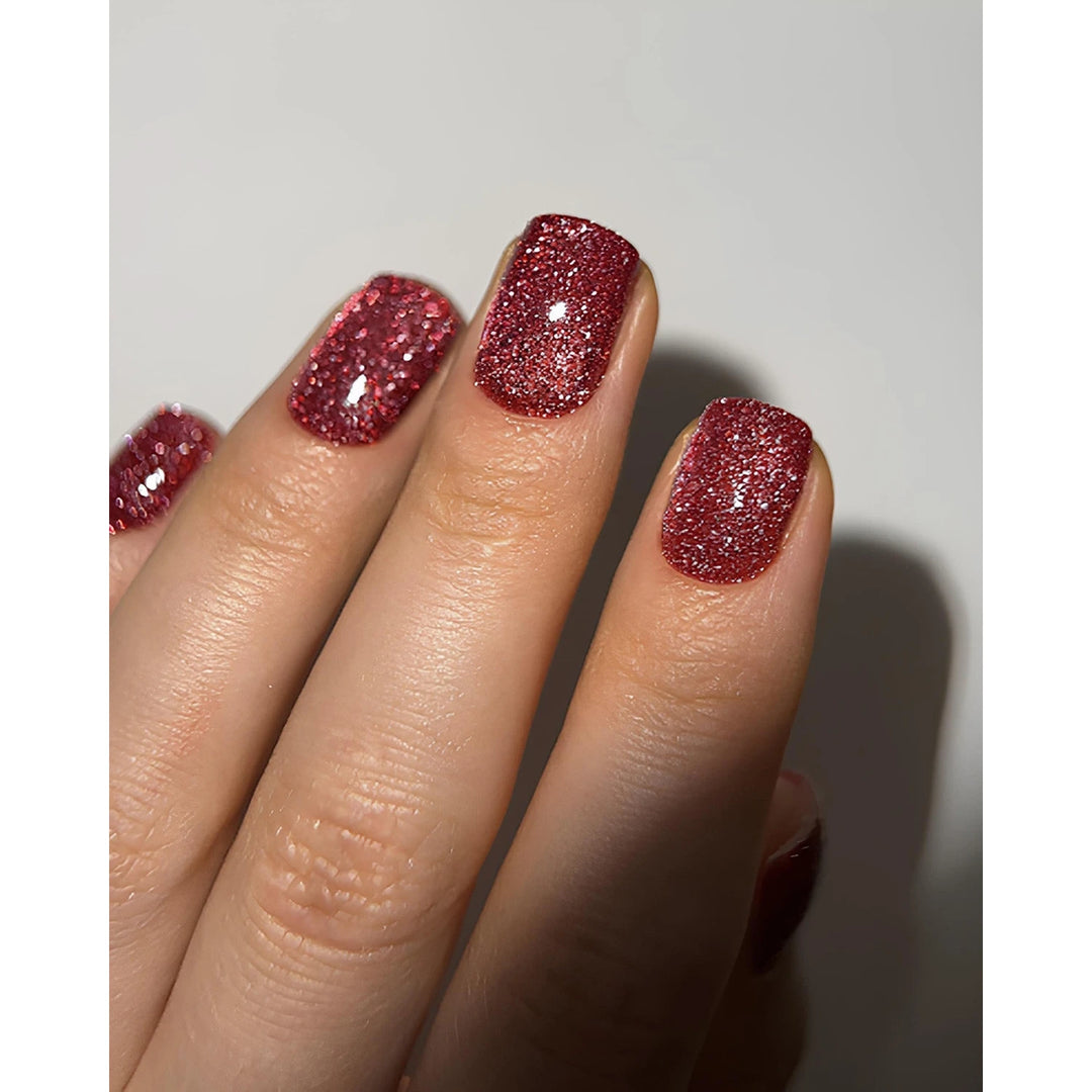 Dark Gel lak Night Cat 08, 6 ml, červený