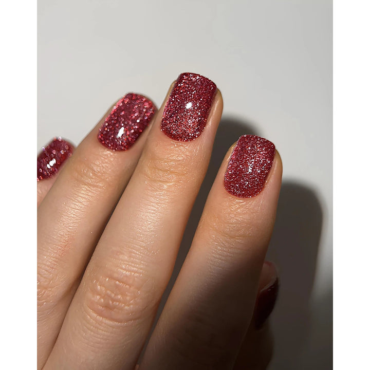 Dark Gel lak Night Cat 08, 6 ml, červený