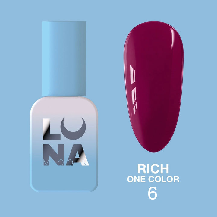 LUNA Gel lak Rich One Color 6, 8 ml