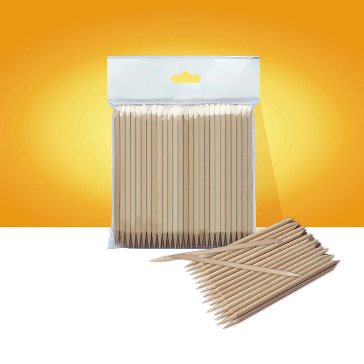 Orange stick EXPERT wooden 110 mm (100 pcs) DOS-30/100