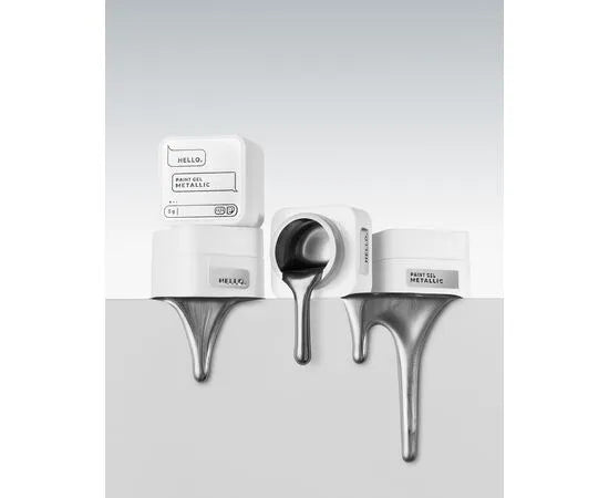 HEYLOVE Gel na malování Metallic, 5 g