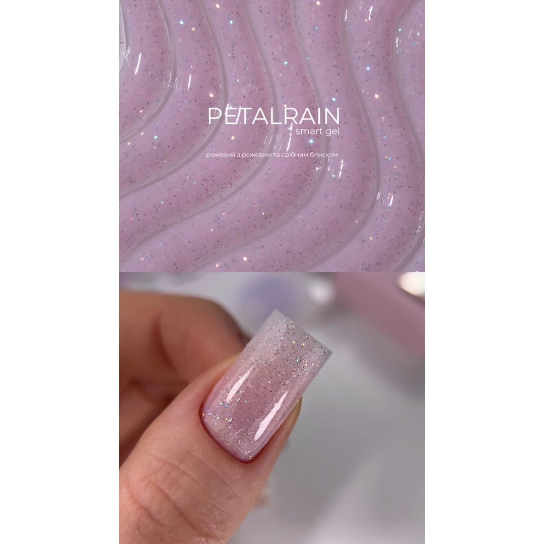 HEYLOVE Smart stavební gel „Petalrain“, 15 ml