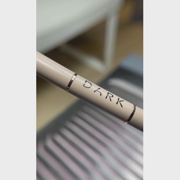 DARK oboustranný štětec béžový (liner 11 mm, plochý čtvercový gel 9 mm)