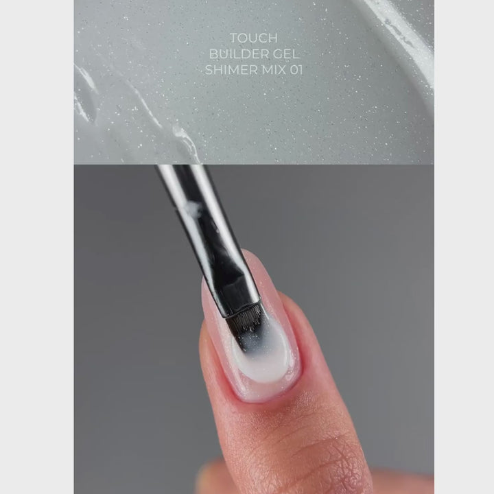 TOUCH Stavební gel SHINE MIX 3, 15 ml
