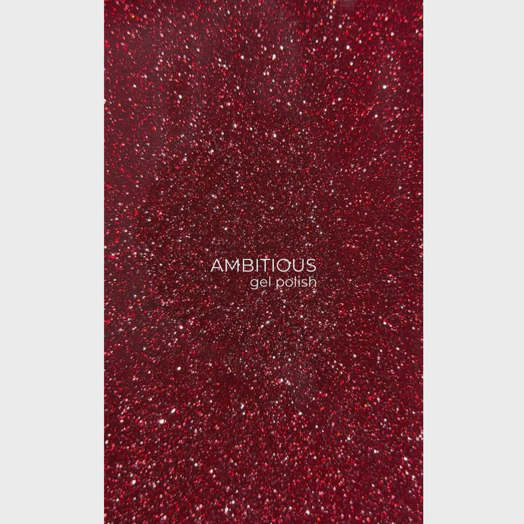 HEYLOVE Reflexní Gel lak Ambitious, 15 ml, červený
