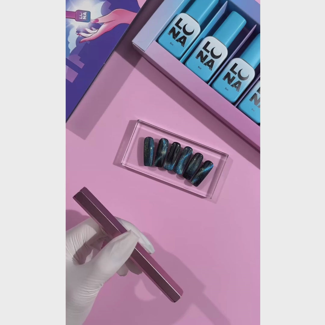 LUNA Oboustranný magnet na nehty