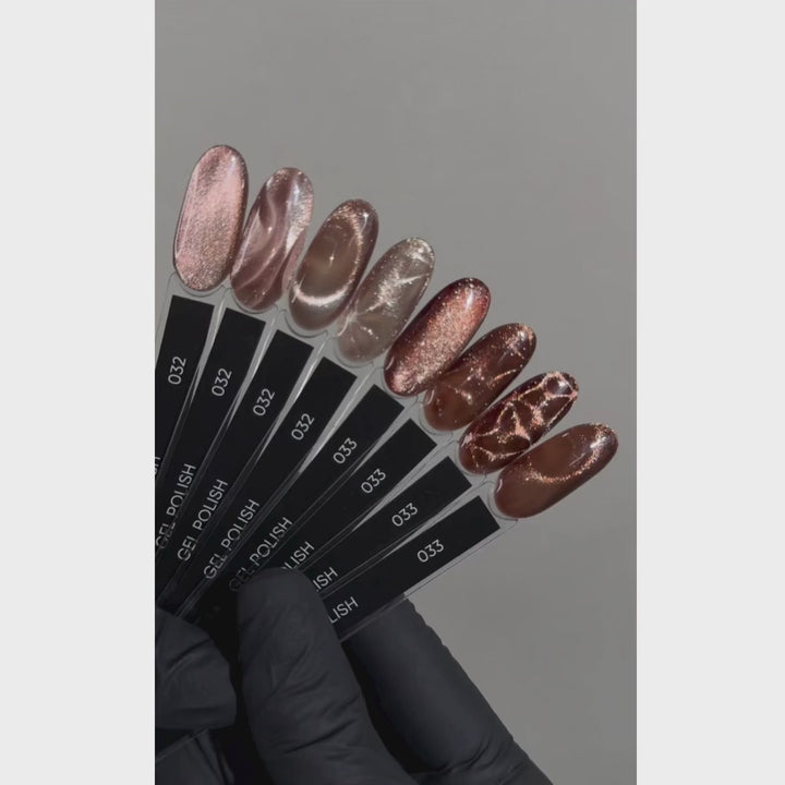 Dark Gel lak Cat Eye 32, 6 ml