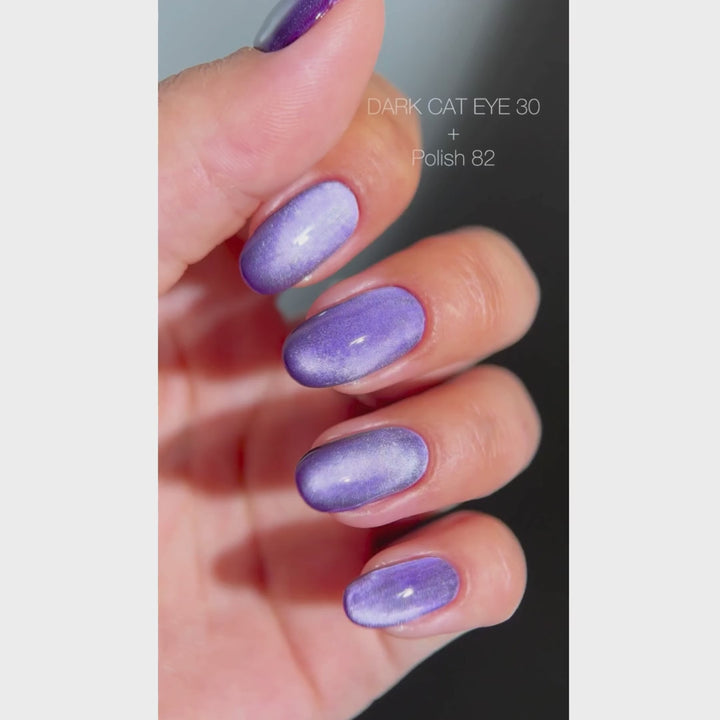 Dark Гель-лак Cat Eye 30, 10 мл
