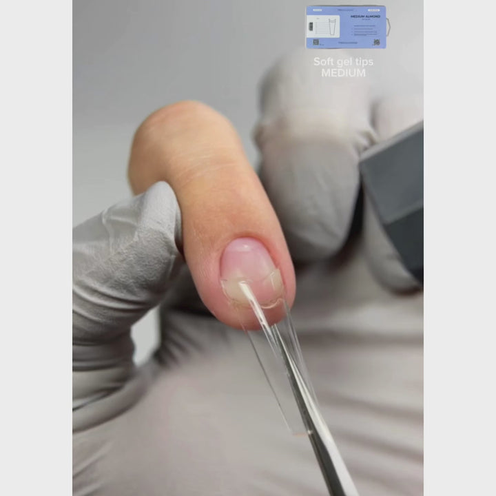 TOUCH Prodlužovací tipy, 240 ks, Almond Medium