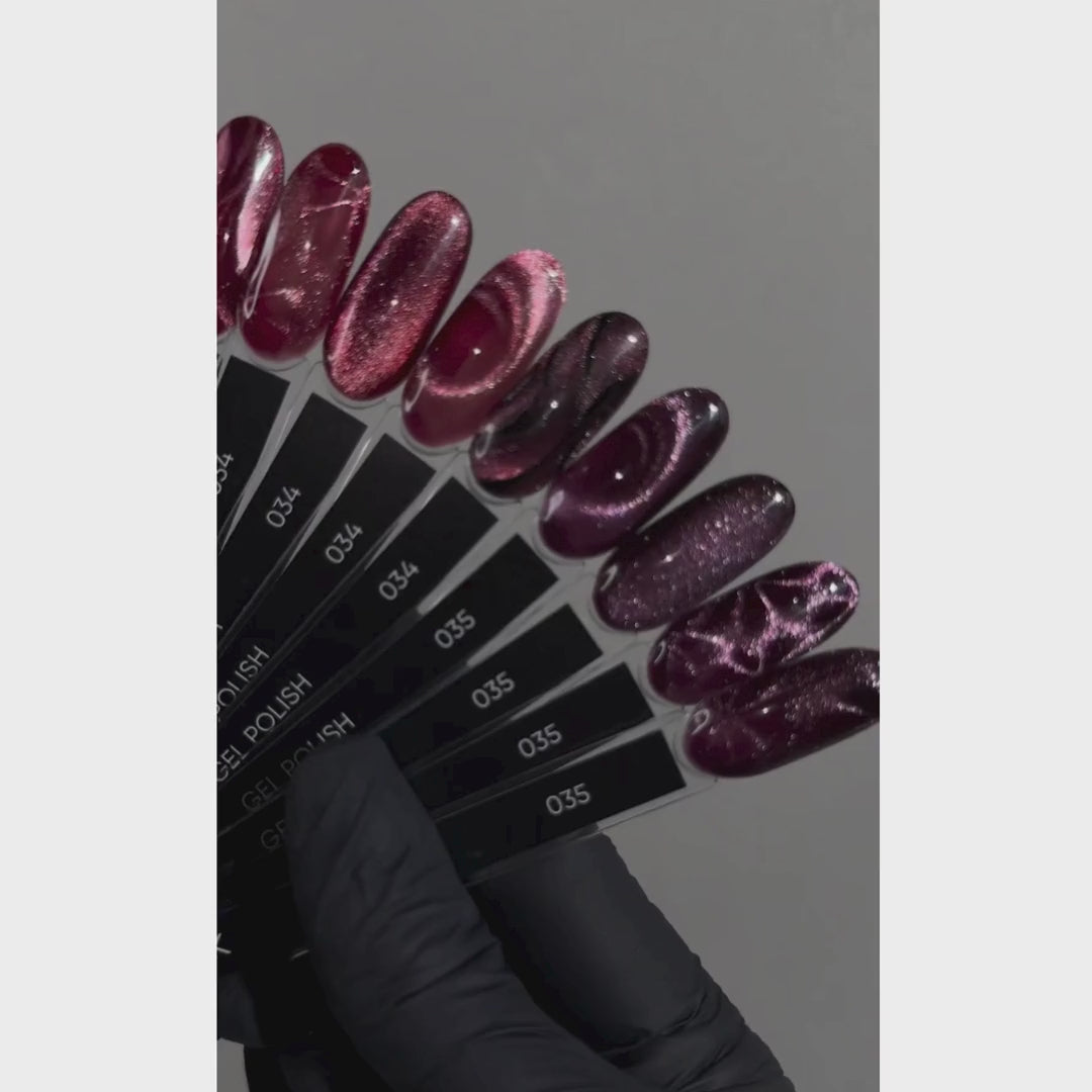 Dark Gel lak Cat Eye 34, 6 ml