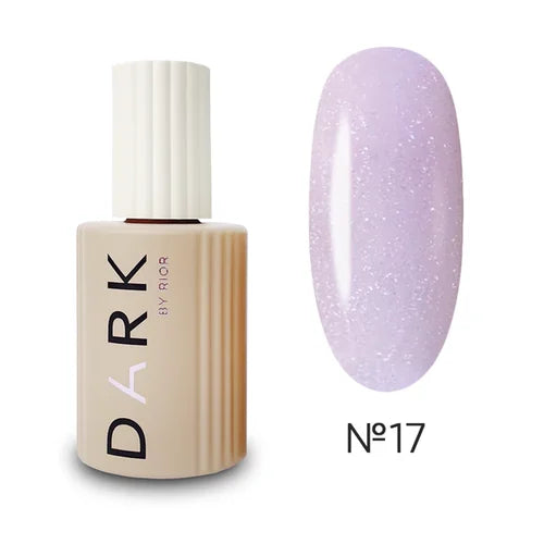DARK Pro báze 17, 15 ml, růžová s perleťovým leskem