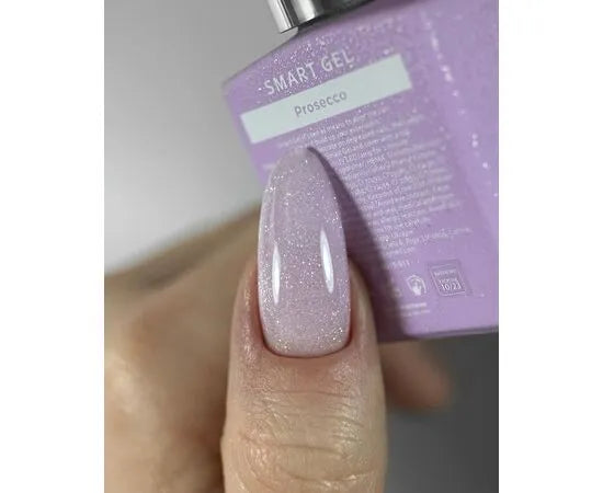 HEYLOVE Smart stavební gel „Prosecco“ (se třpytem), 15 ml