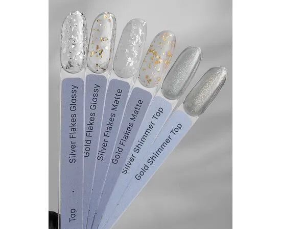 HEYLOVE Zlatý třpytivý top, 15 ml