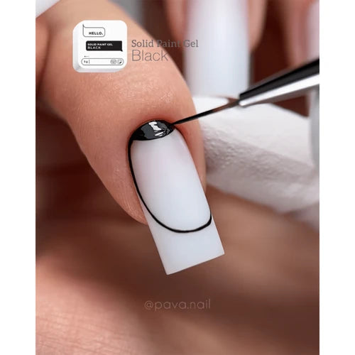 HEYLOVE Solid Paint Gel Černý, 5 g