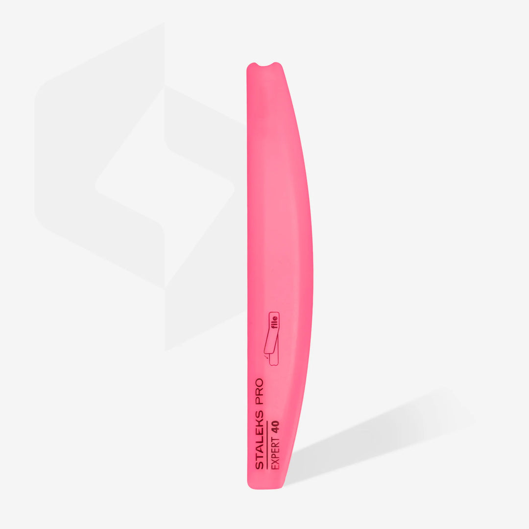 Plastová báze pilníku na nehty tvaru půlměsíc, zkosená EXPERT 40